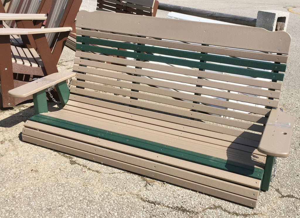 Poly Deluxe 5′ High Back Swing