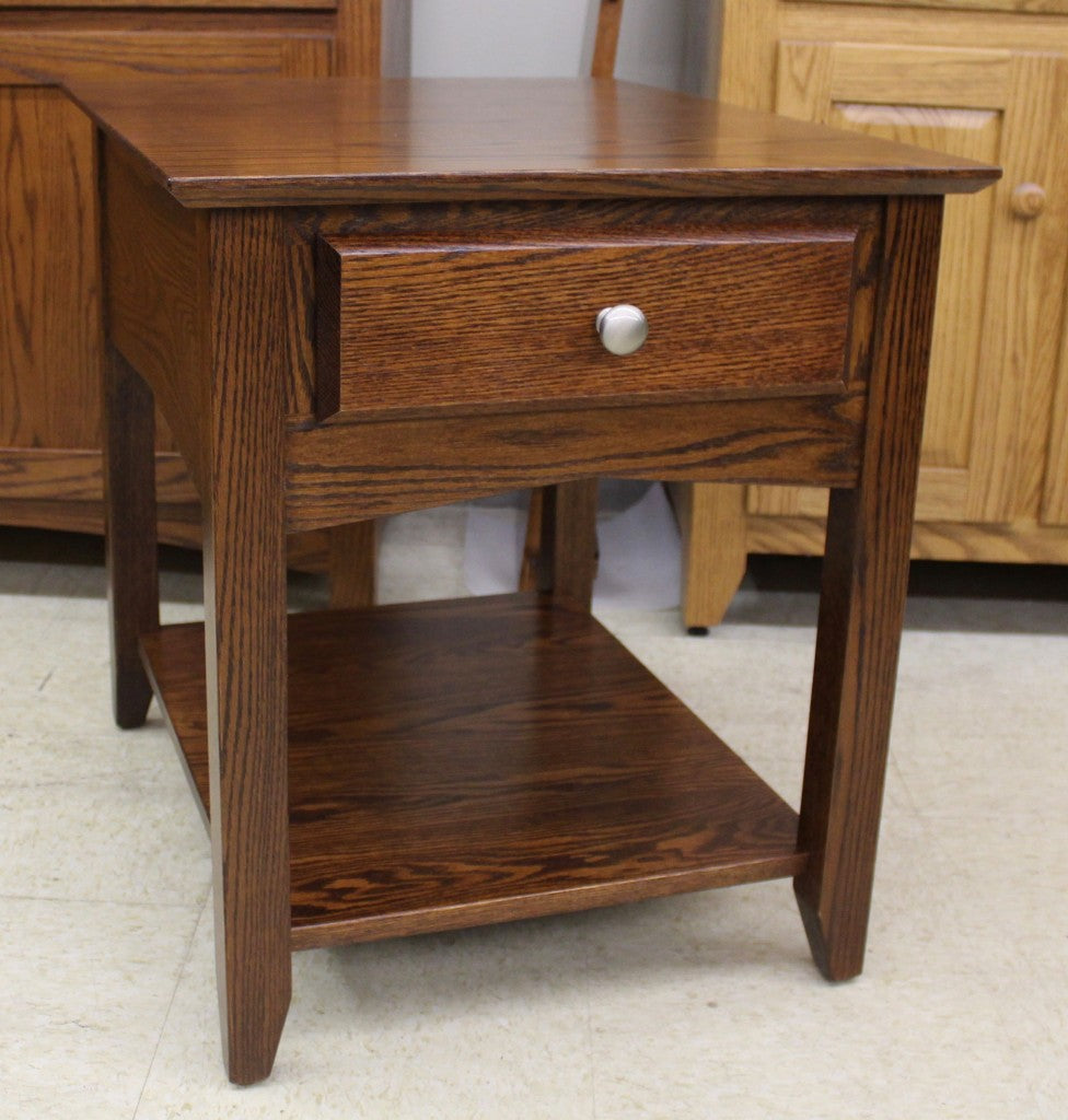 Danville One Drawer End Table