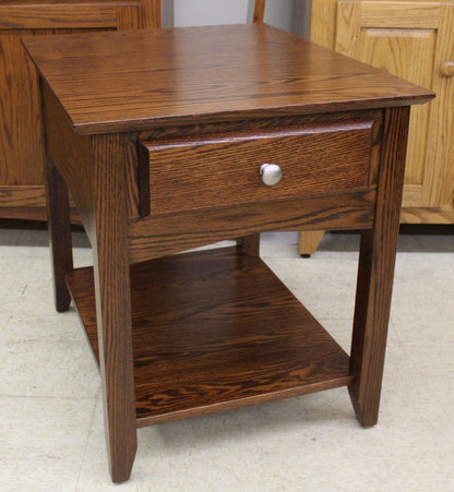 Danville One Drawer End Table