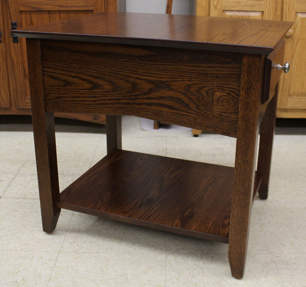 Danville One Drawer End Table