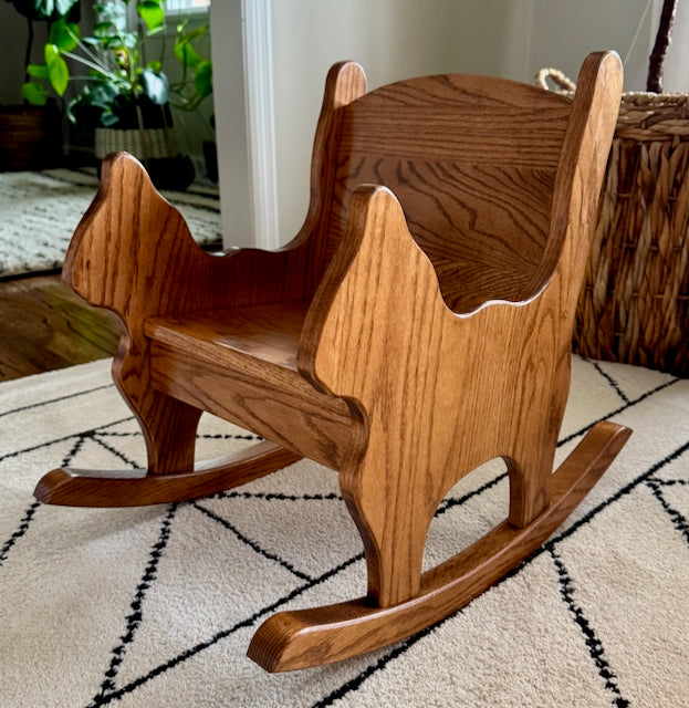 Kitty Cat Child’s Rocking Chair