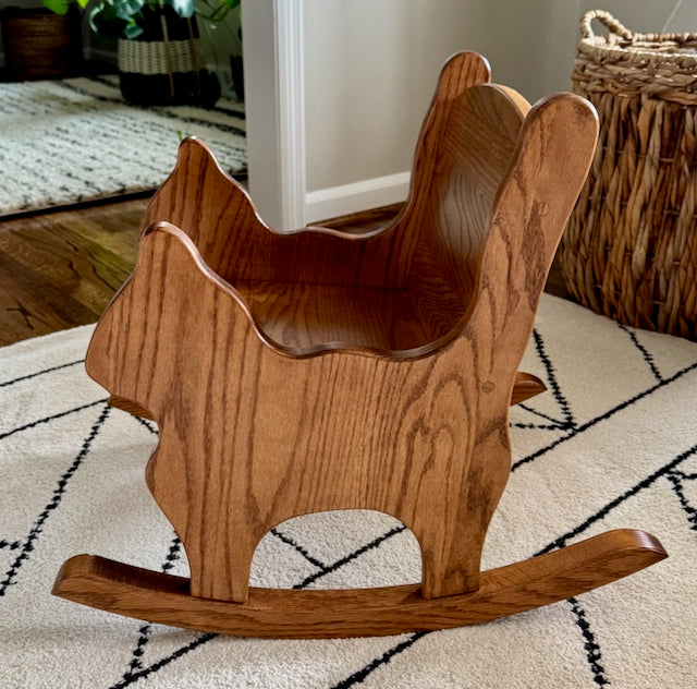 Kitty Cat Child’s Rocking Chair