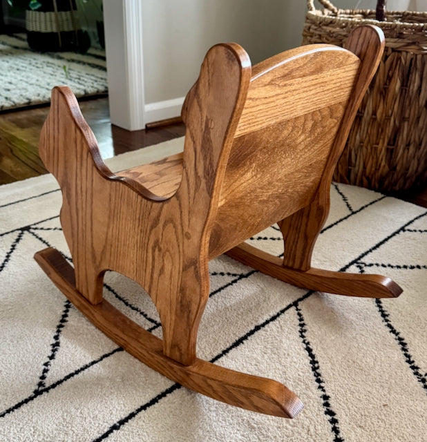 Kitty Cat Child’s Rocking Chair