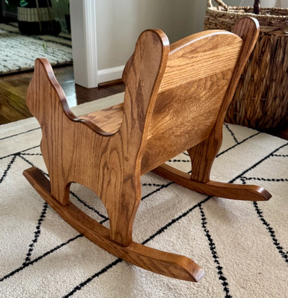 Kitty Cat Child’s Rocking Chair