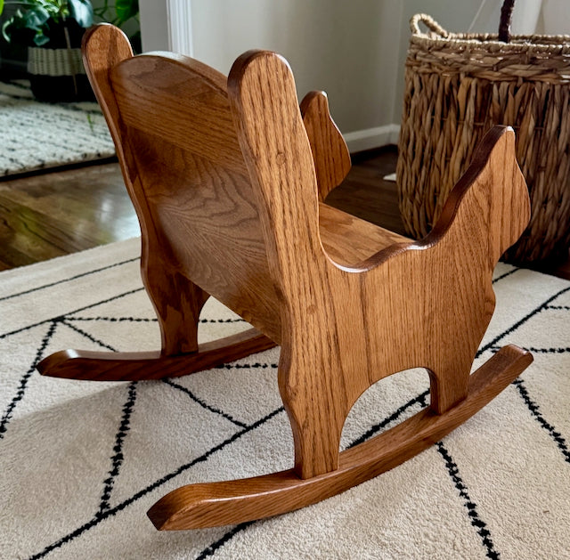 Kitty Cat Child’s Rocking Chair