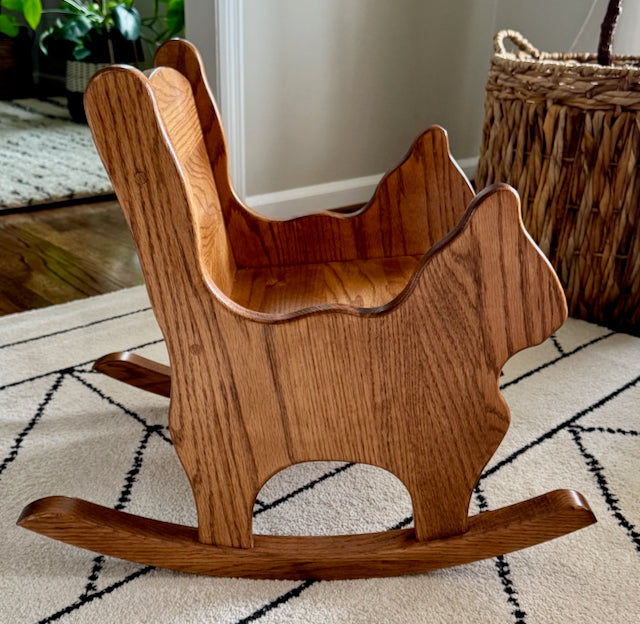 Kitty Cat Child’s Rocking Chair