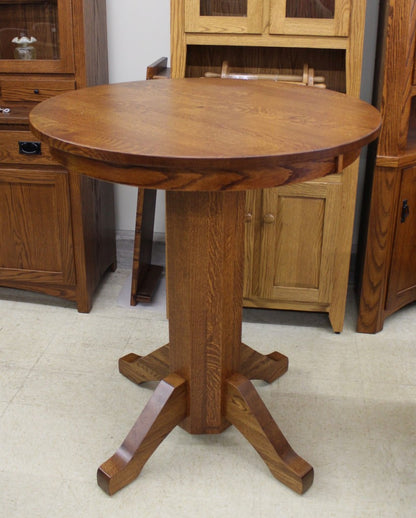 36″ Round Mission Gathering Table (42" Tall)