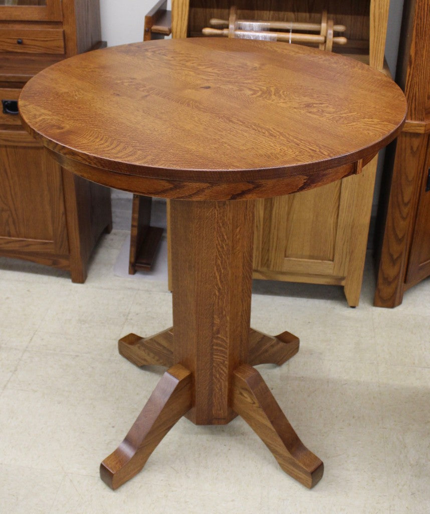 36″ Round Mission Gathering Table (42" Tall)