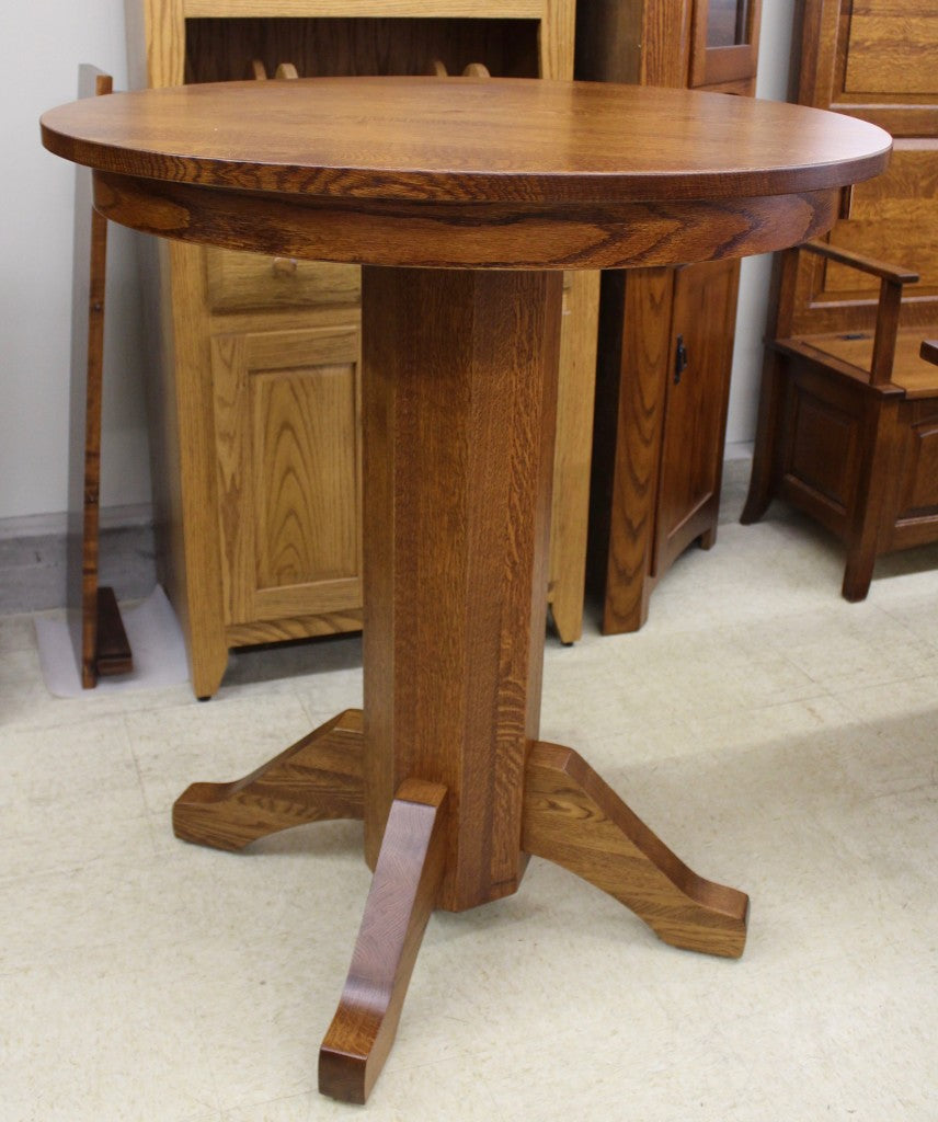 36″ Round Mission Gathering Table (42" Tall)