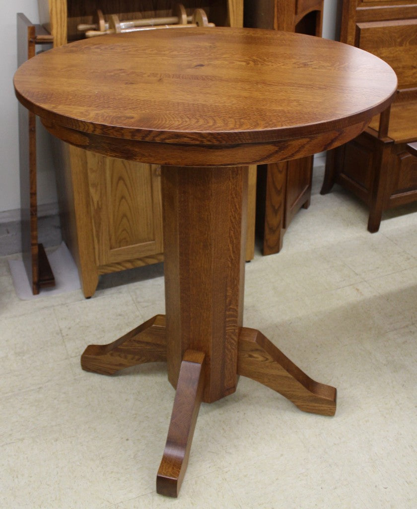 36″ Round Mission Gathering Table (42" Tall)