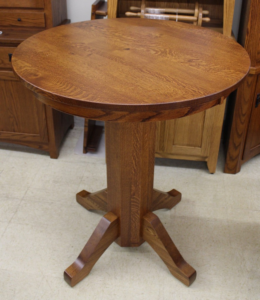 36″ Round Mission Gathering Table (42" Tall)