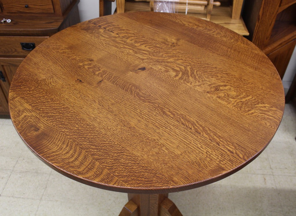 36″ Round Mission Gathering Table (42" Tall)