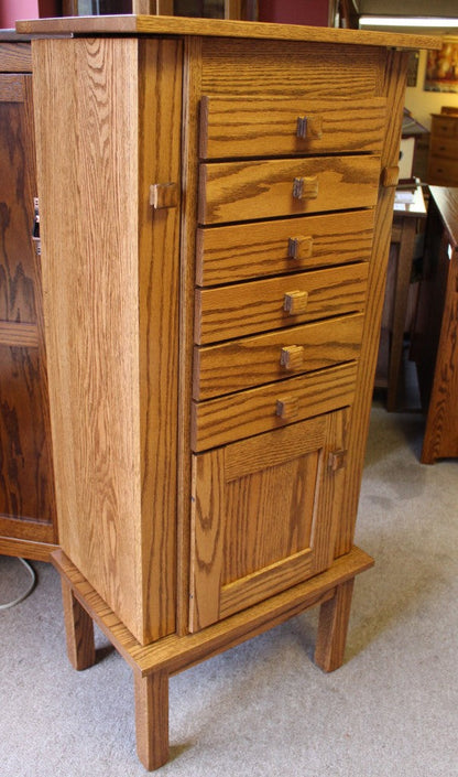 Shaker Jewelry Armoire With Door