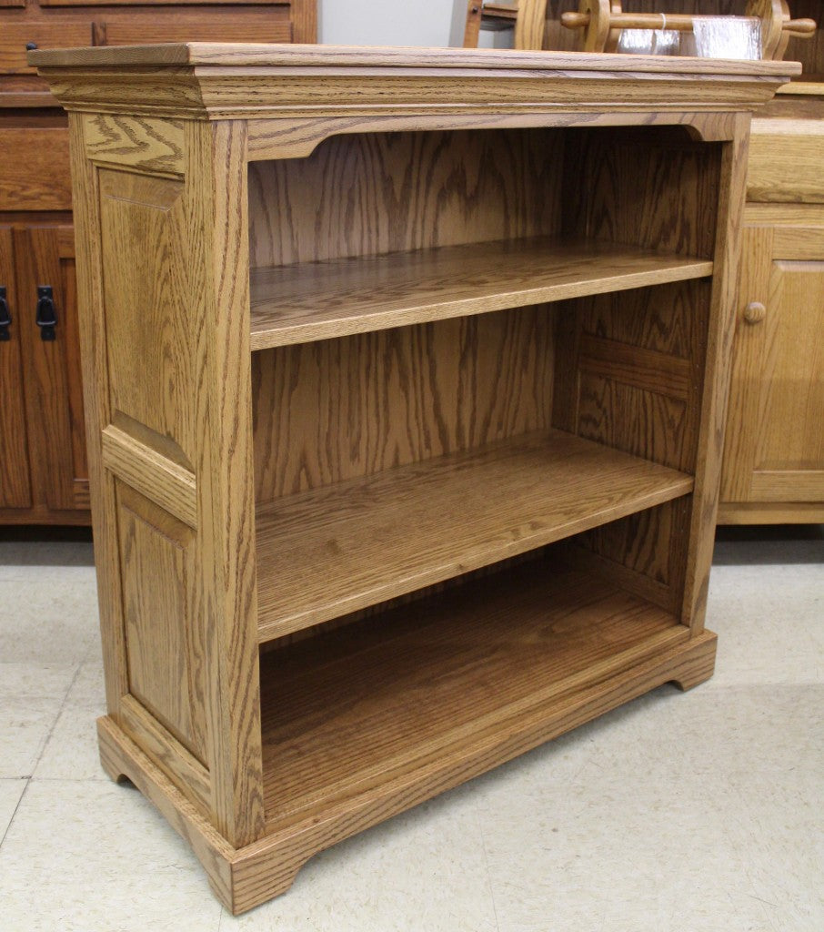 3′ Raised Panel Bookcase [36″ Wide]