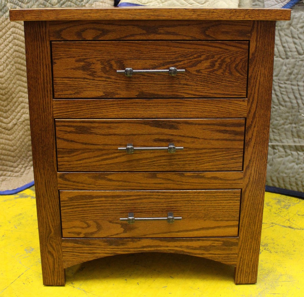 Siesta Mission 3 Drawer Night Stand