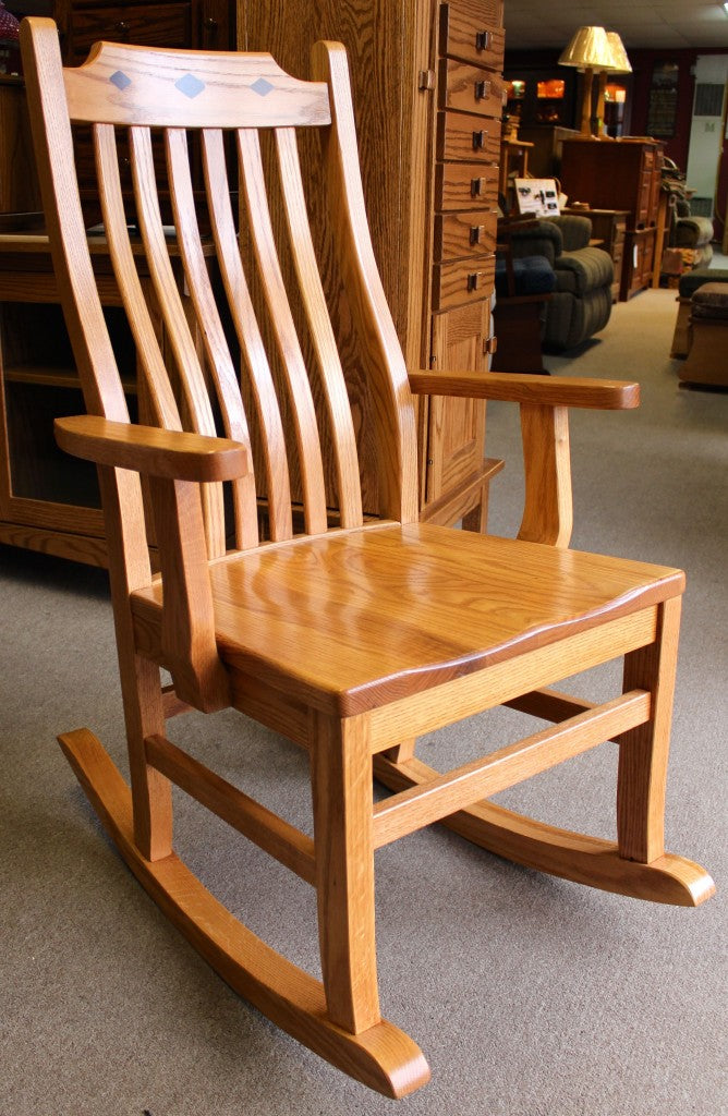 Dutch Mission Rocker Mission Rocking Chair 2 - Amish Traditions