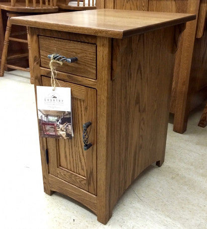 Mission 1-Door Chair Side Table