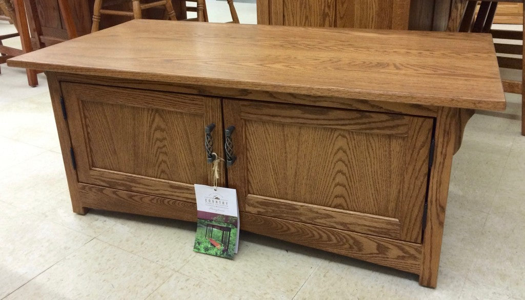 Mission 2-Door Coffee Table