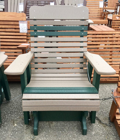 Poly Deluxe 2′ High Back Glider