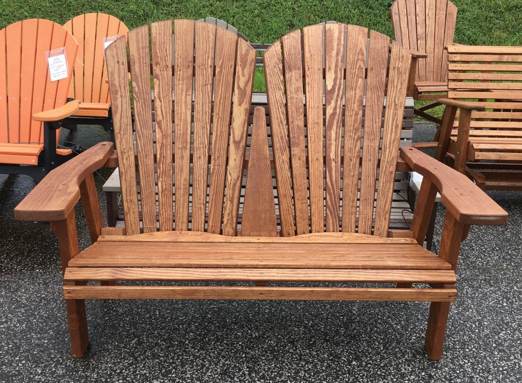 4' Adirondack Love Seat Bench