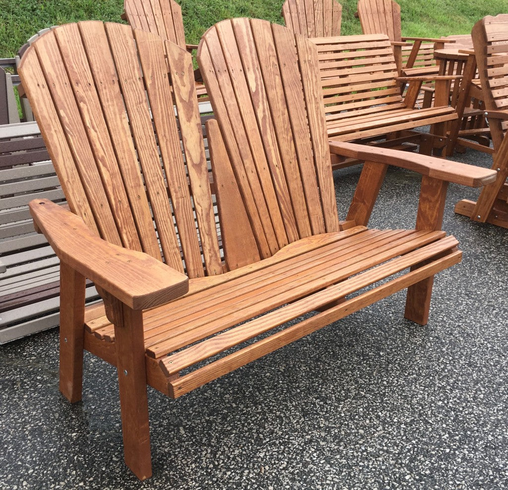4' Adirondack Love Seat Bench