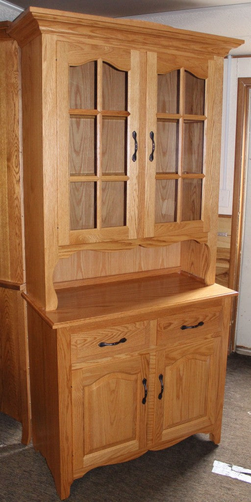 2-Door Country Hutch [43″ Wide]