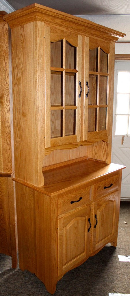 2-Door Country Hutch [43″ Wide]