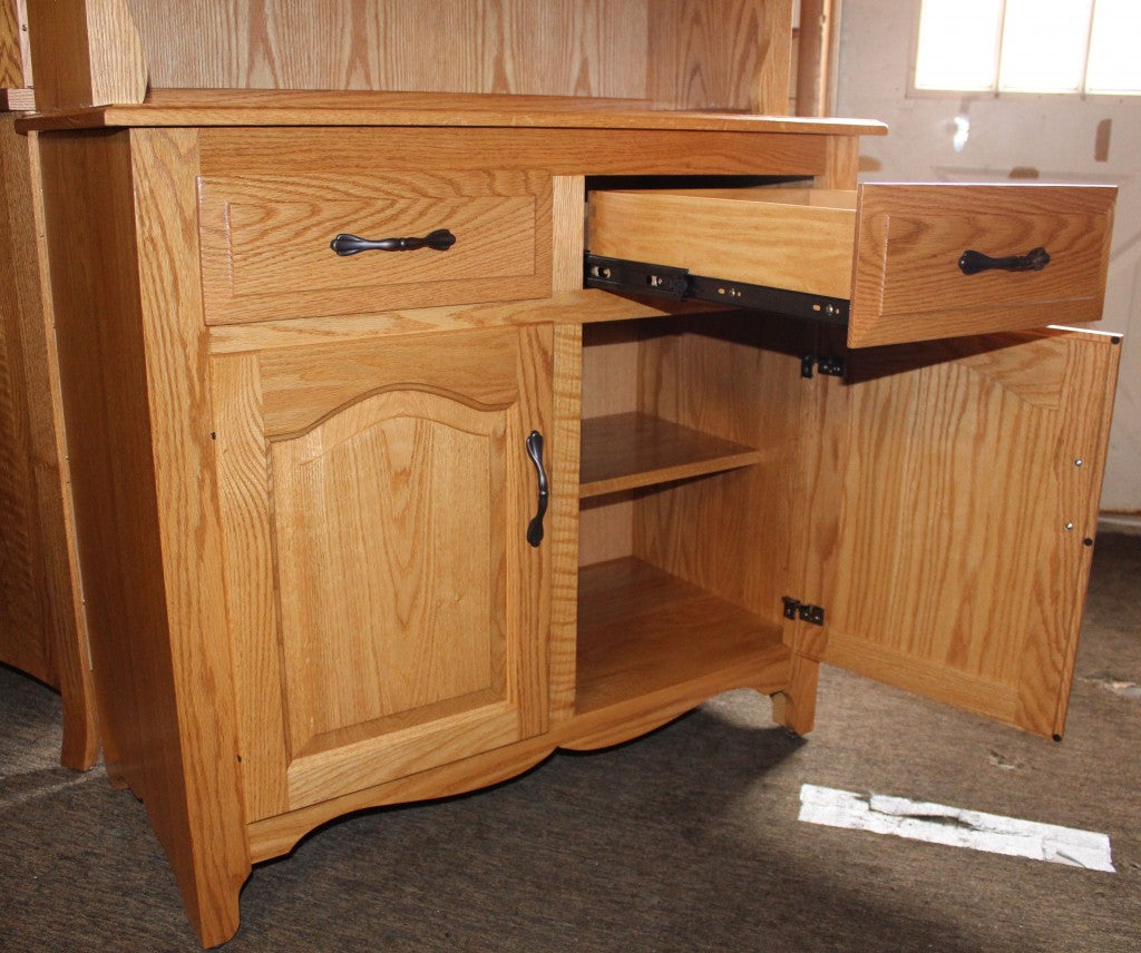 2-Door Country Hutch [43″ Wide]