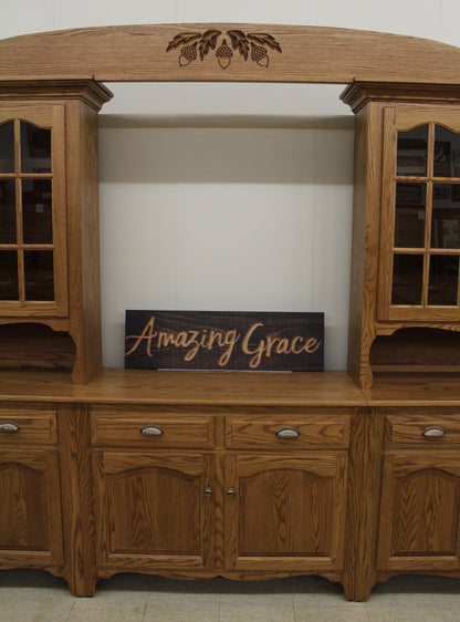Custom 8-Bay Country Hutch