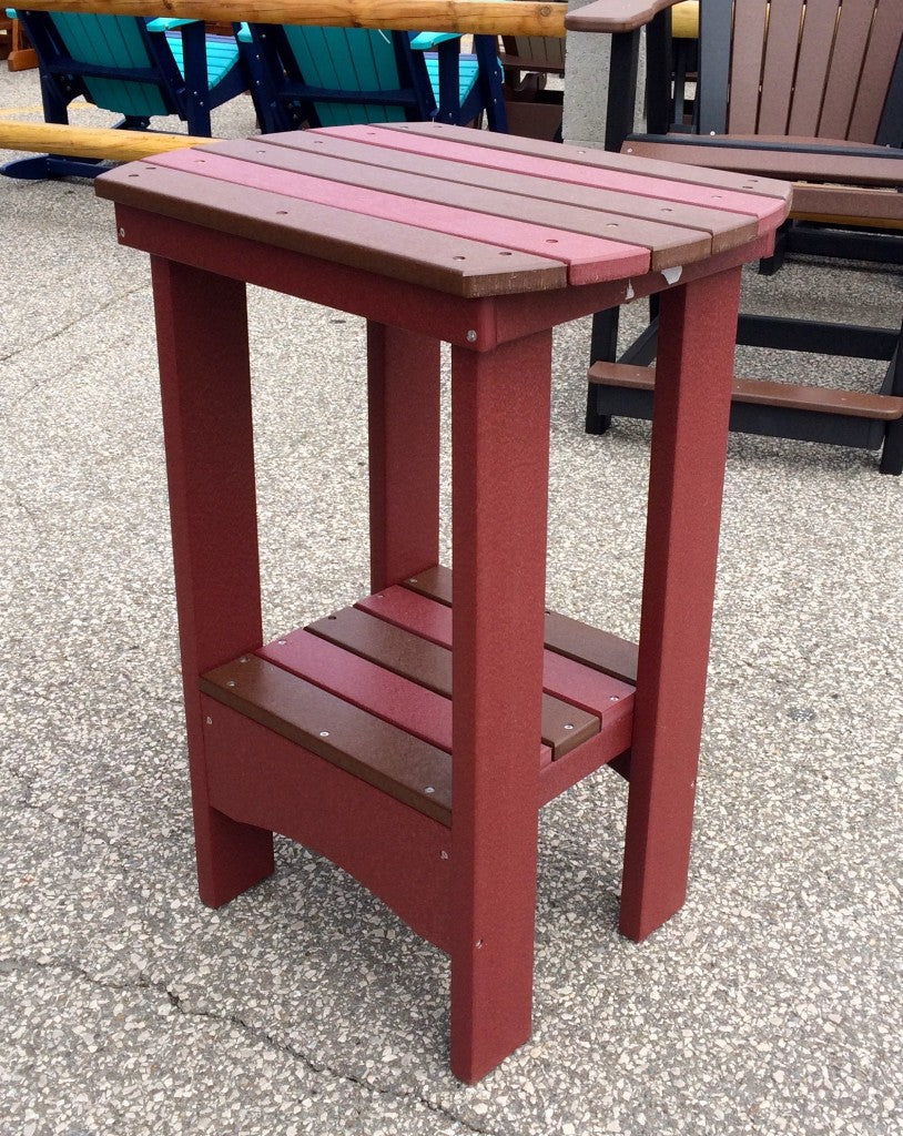 Poly Adirondack Counter Height Table and Chair Set
