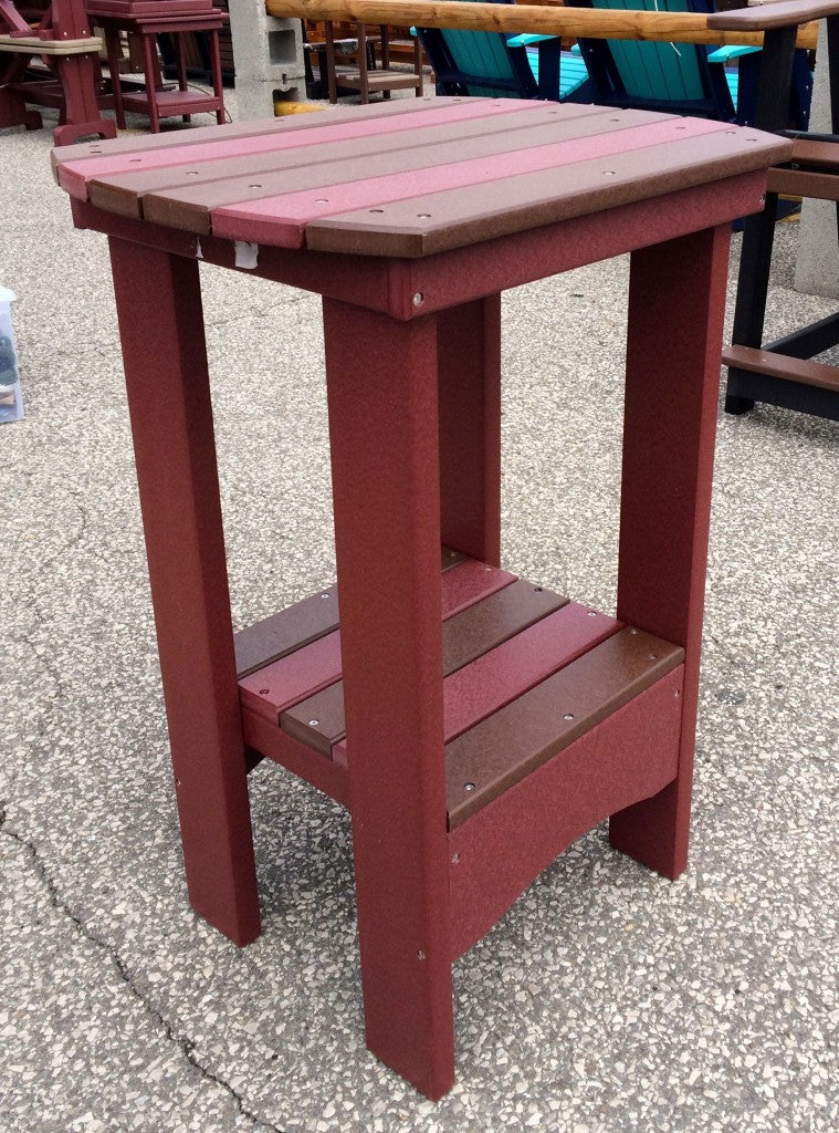 Poly Adirondack Counter Height Table and Chair Set