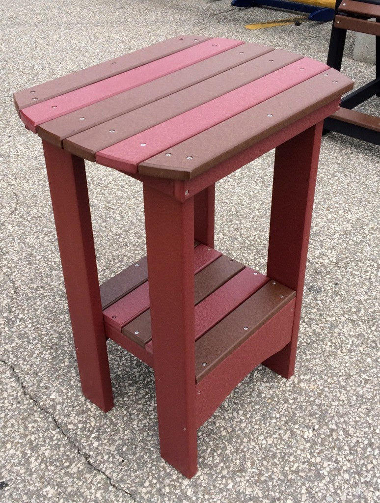 Poly Adirondack Counter Height Table and Chair Set