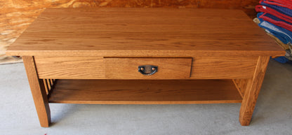 Prairie Mission 42" Coffee Table with Lift Top