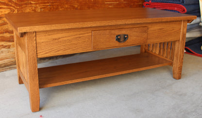 Prairie Mission 42" Coffee Table with Lift Top