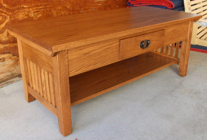 Prairie Mission 42" Coffee Table with Lift Top