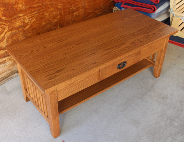 Prairie Mission 42" Coffee Table with Lift Top