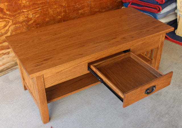 Prairie Mission 42" Coffee Table with Lift Top