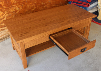 Prairie Mission 42" Coffee Table with Lift Top