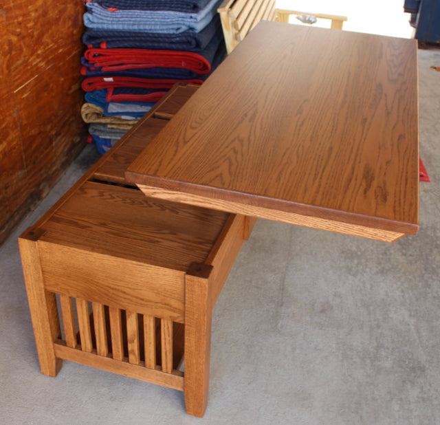 Prairie Mission 42" Coffee Table with Lift Top