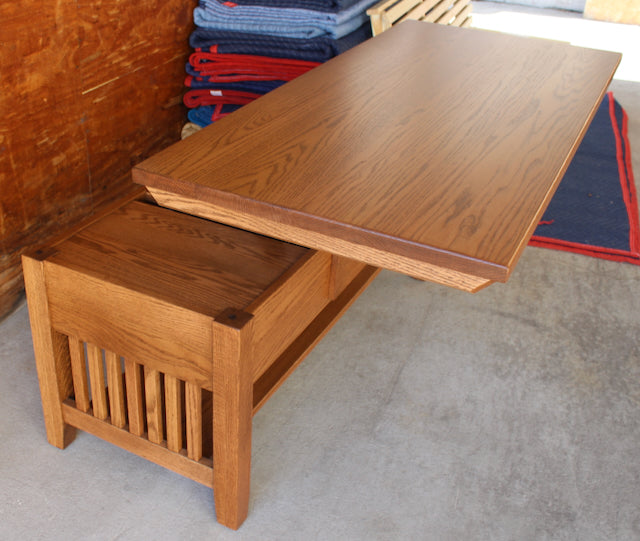 Prairie Mission 42" Coffee Table with Lift Top