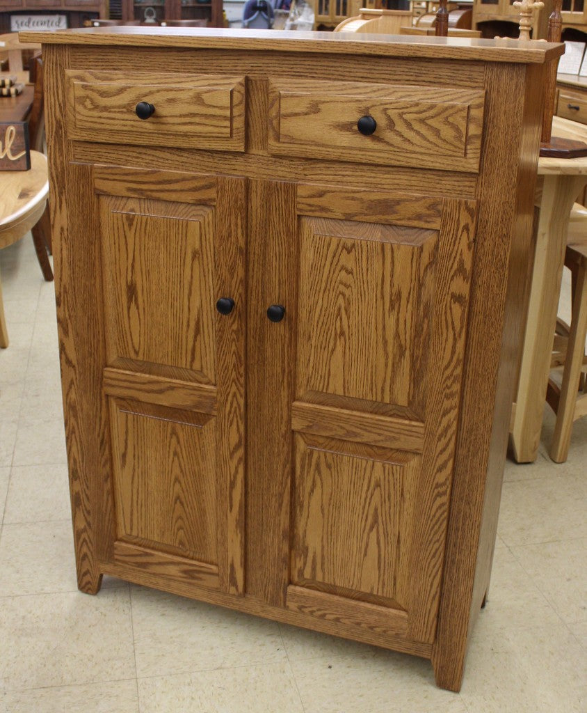 Pie Safe with Wooden Raised Panel Doors