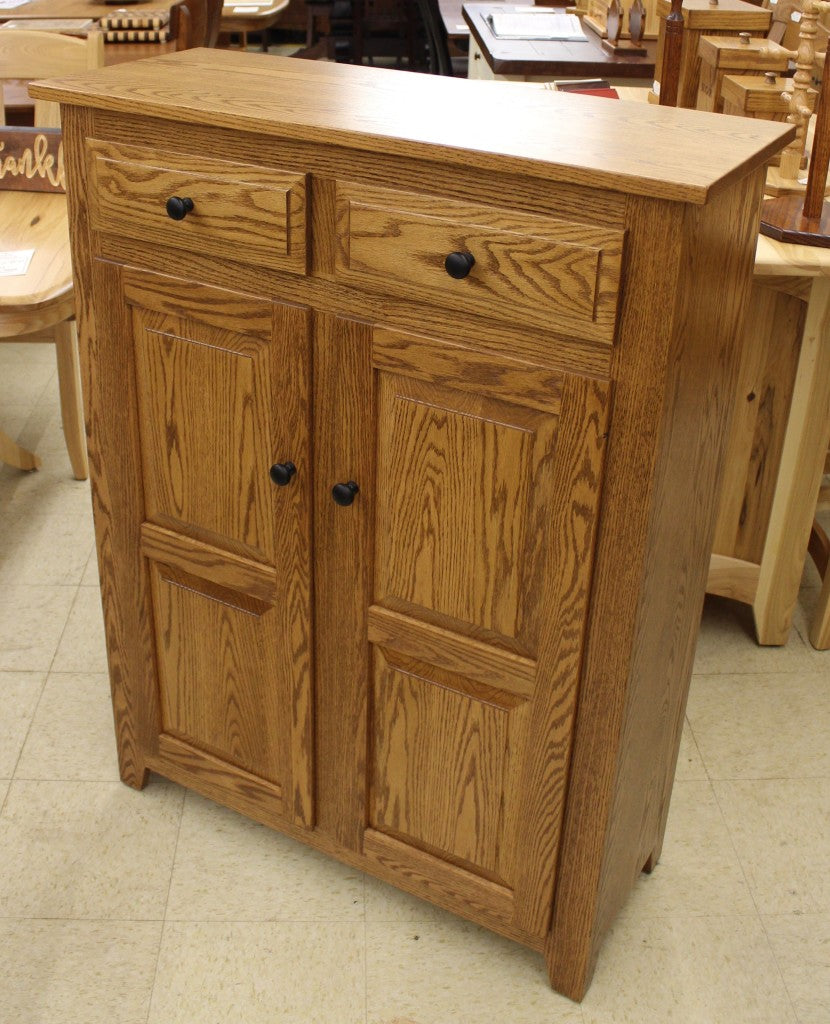 Pie Safe with Wooden Raised Panel Doors