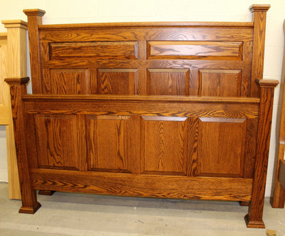 Country Panel Bed