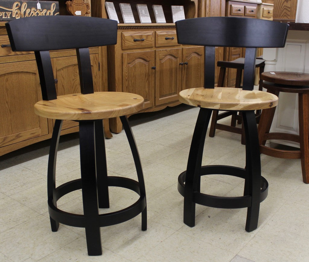 24″ Auglaize Bar Chair With Back