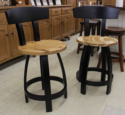 24″ Auglaize Bar Chair With Back