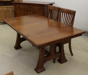 Christy Double Pedestal Table