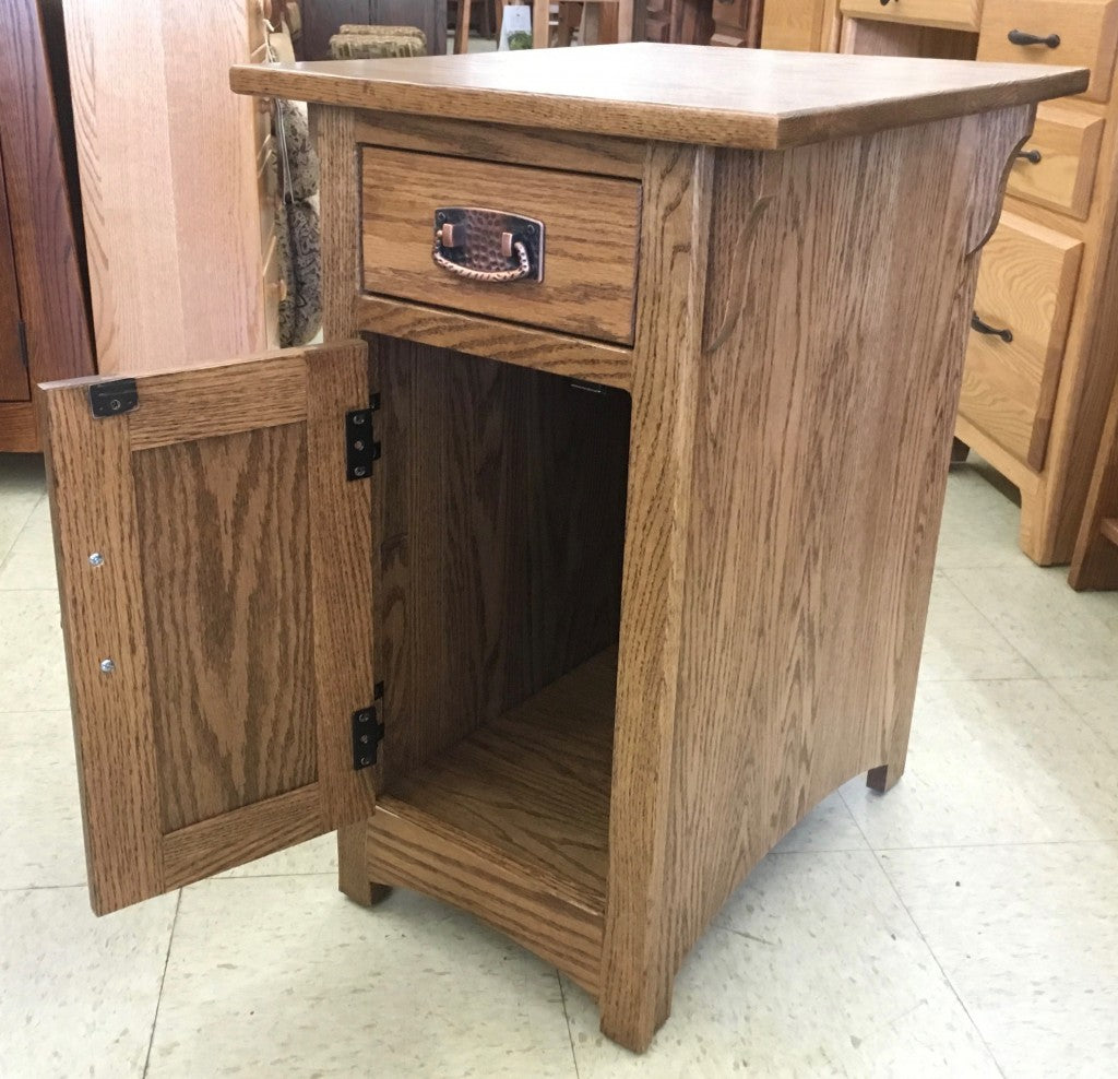 Mission 1-Door Chair Side Table