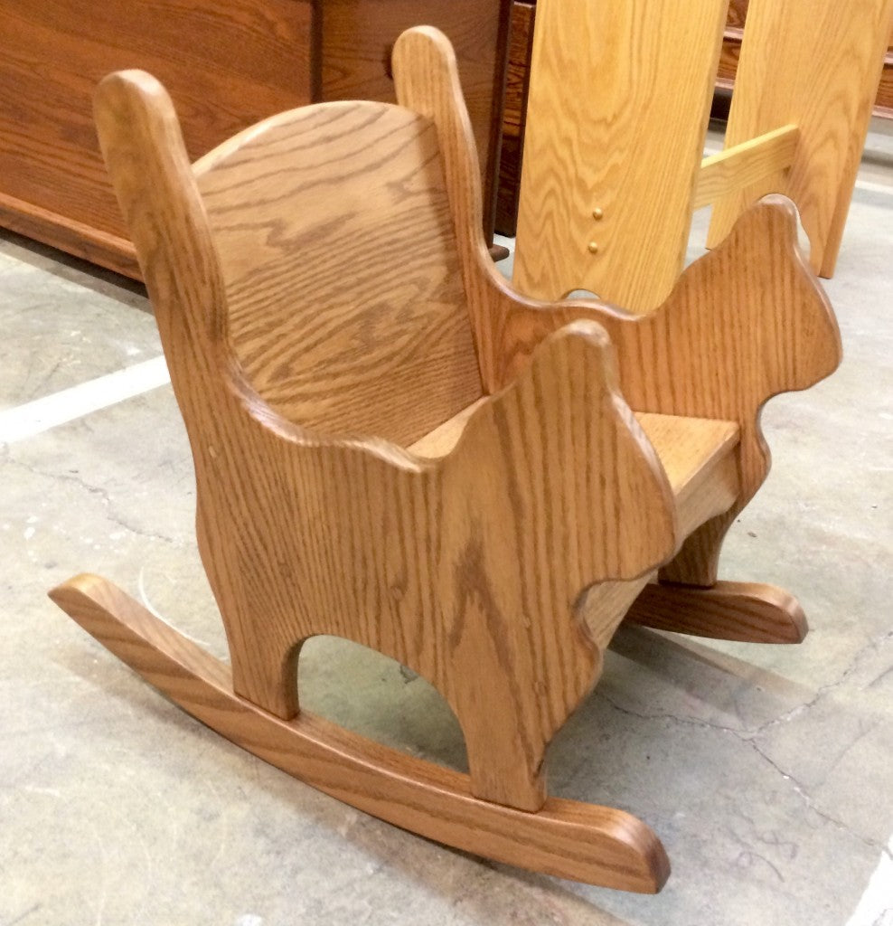 Kitty Cat Child’s Rocking Chair