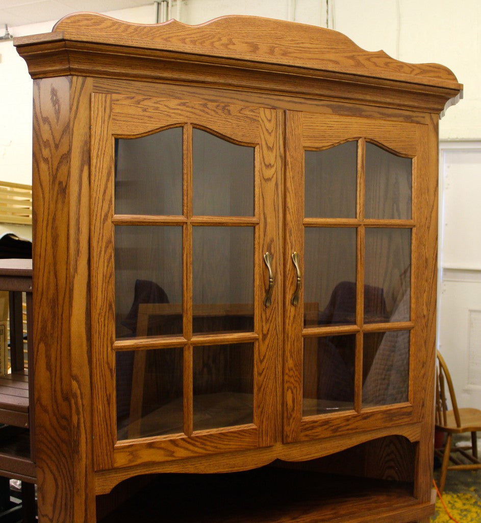 36″ Corner Country Hutch