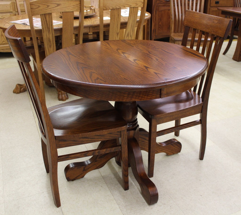 36" Round Single Pedestal Table